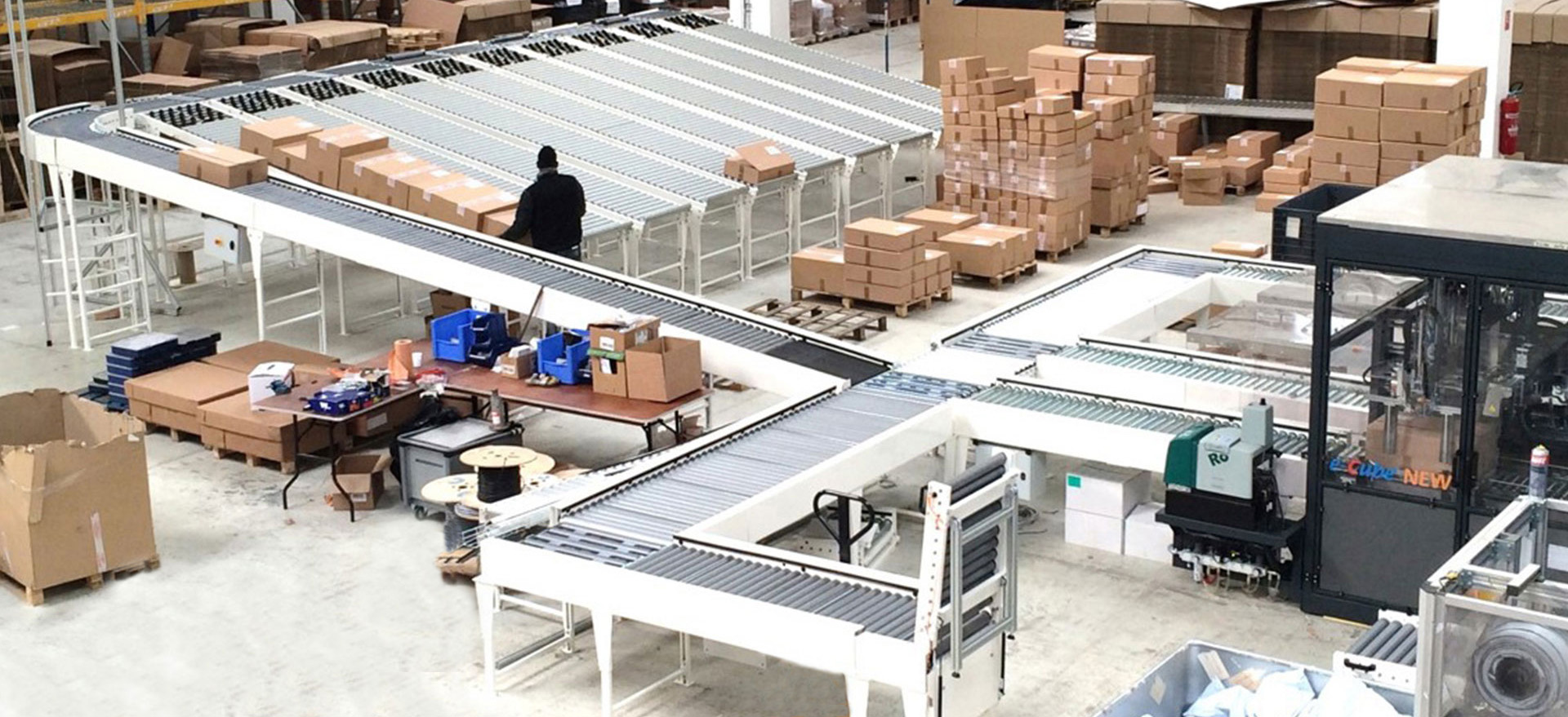 convoyeurs à rouleaux et à bandes