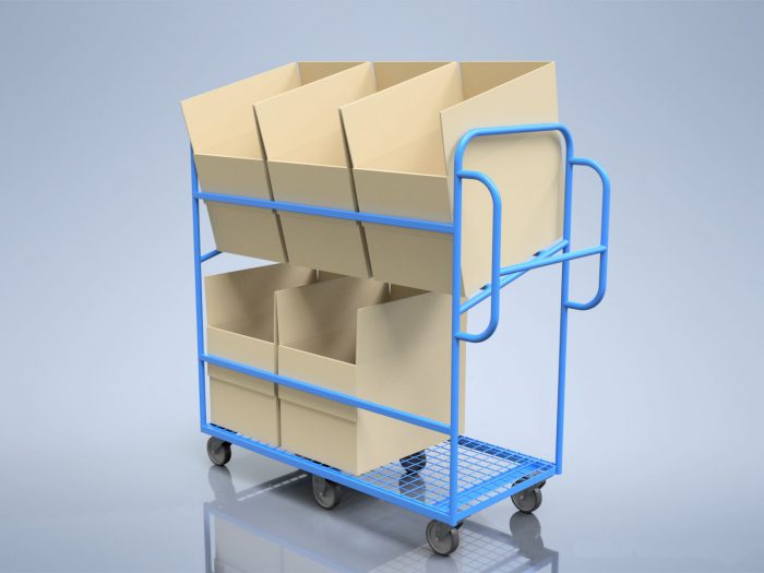 Image d'un chariots de manutention.