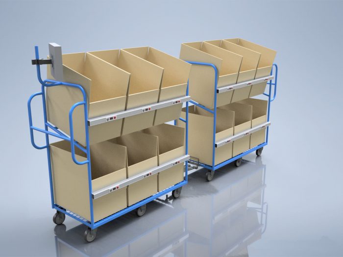 Image d'un chariots de manutention.