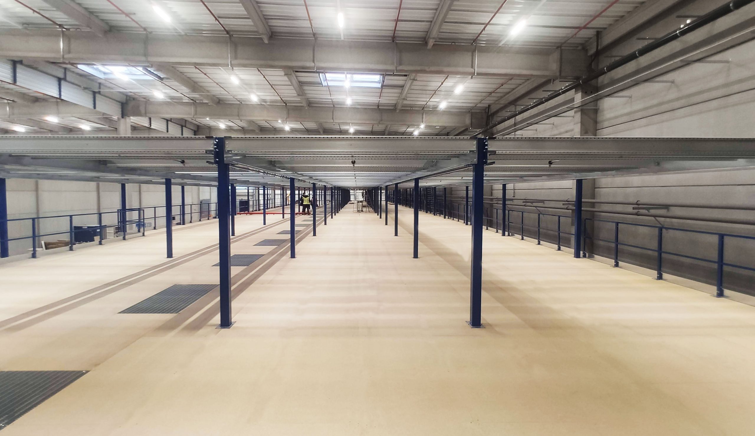 image de plancher pour votre mezzanine industrielle.