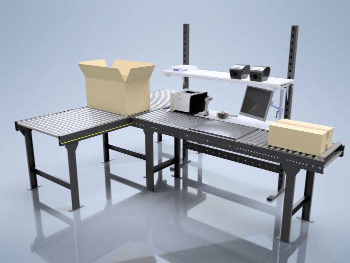 Image d'une réalisation sur mesure d'un établis.